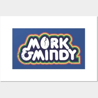 Mork and Mindy - Authentic Distressed Posters and Art